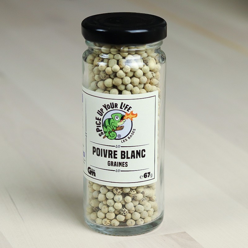 POIVRE BLANC en Grains Entiers