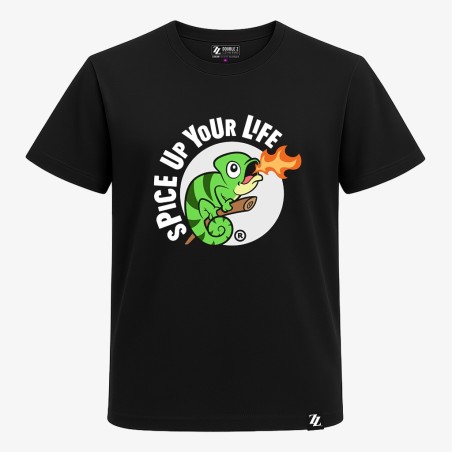 T-Shirt Homme SPICE UP YOUR LIFE Logo Rond