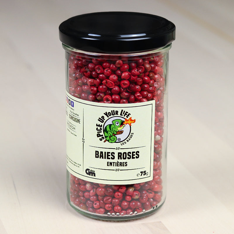 Baies Roses entières