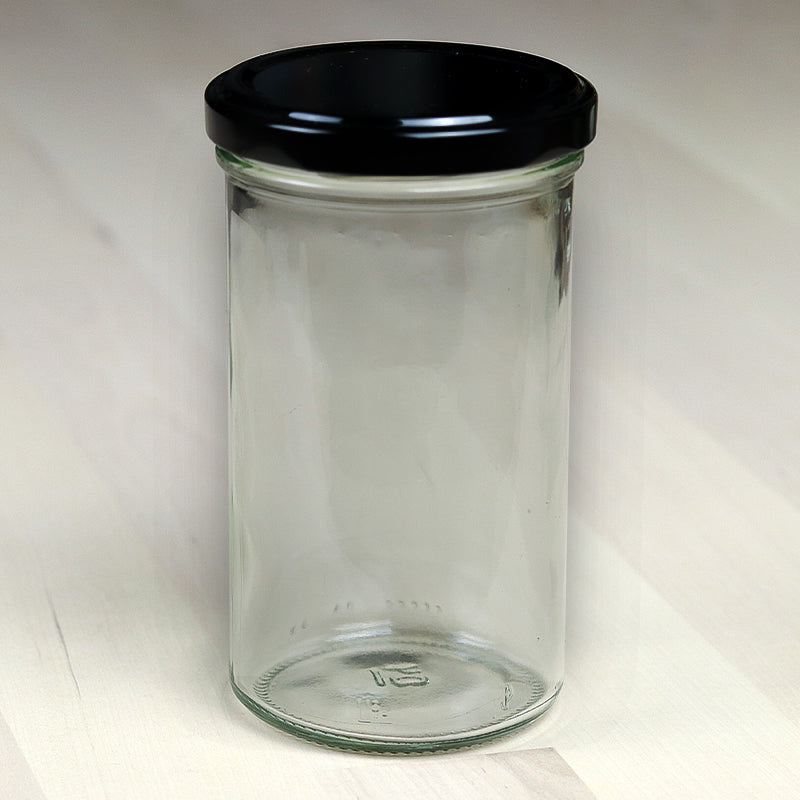 Grand Bocal à Épices 277 ml (Couvercle Noir)