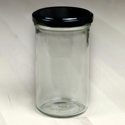 Grand Bocal à Épices 277 ml (Couvercle Noir)