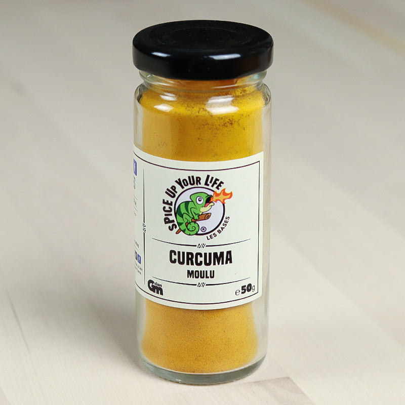 Curcuma moulu