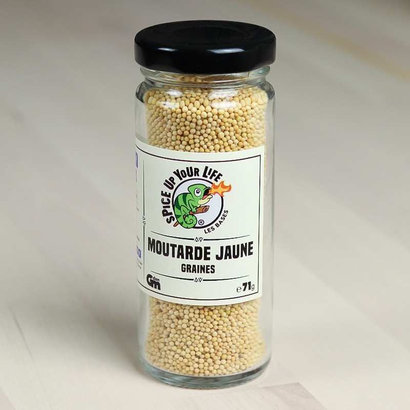 Graines de MOUTARDE JAUNE Entières