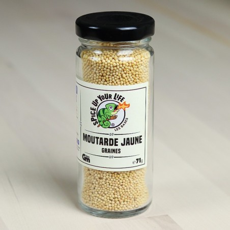 Graines de MOUTARDE JAUNE Entières