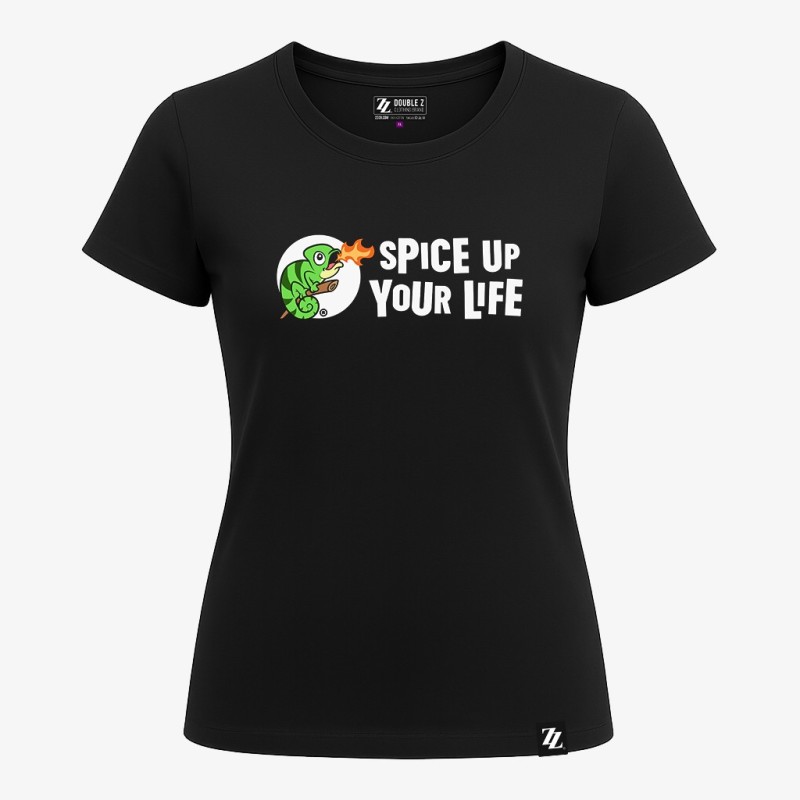 T-Shirt Femme SPICE UP YOUR LIFE Logo Horizontal