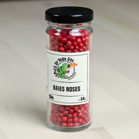 Baies ROSES entières