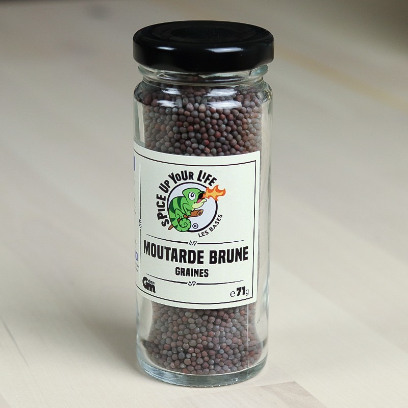 Graines de MOUTARDE BRUNE Entières